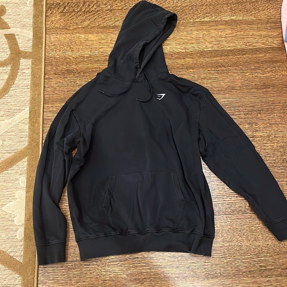 women’s black gymshark hoodie